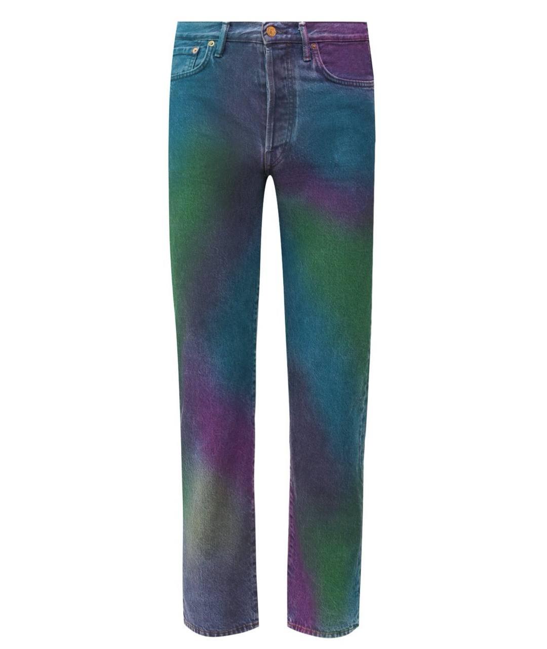 ACNE STUDIOS Синие прямые джинсы, фото 1