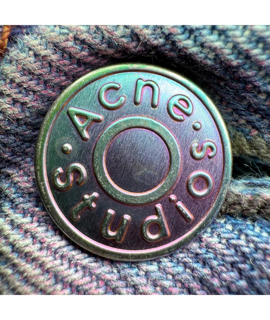 ACNE STUDIOS Синие прямые джинсы, фото 6