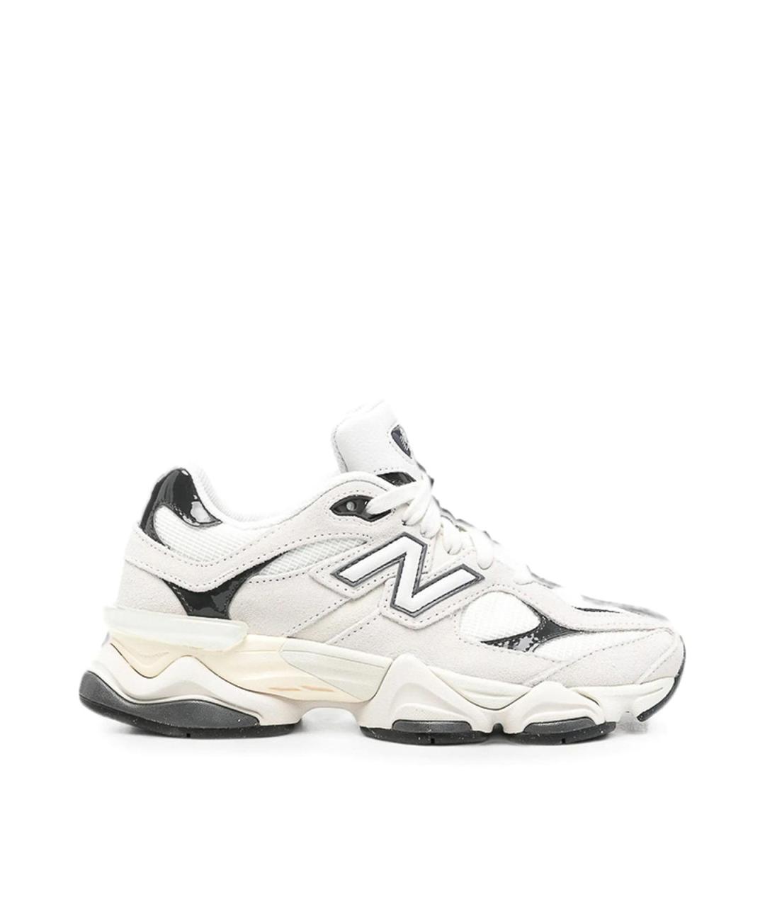 NEW BALANCE Белые замшевые кроссовки, фото 1