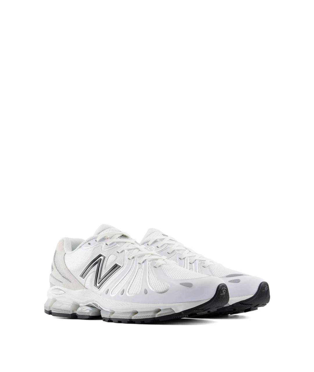NEW BALANCE Белые резиновые низкие кроссовки / кеды, фото 5