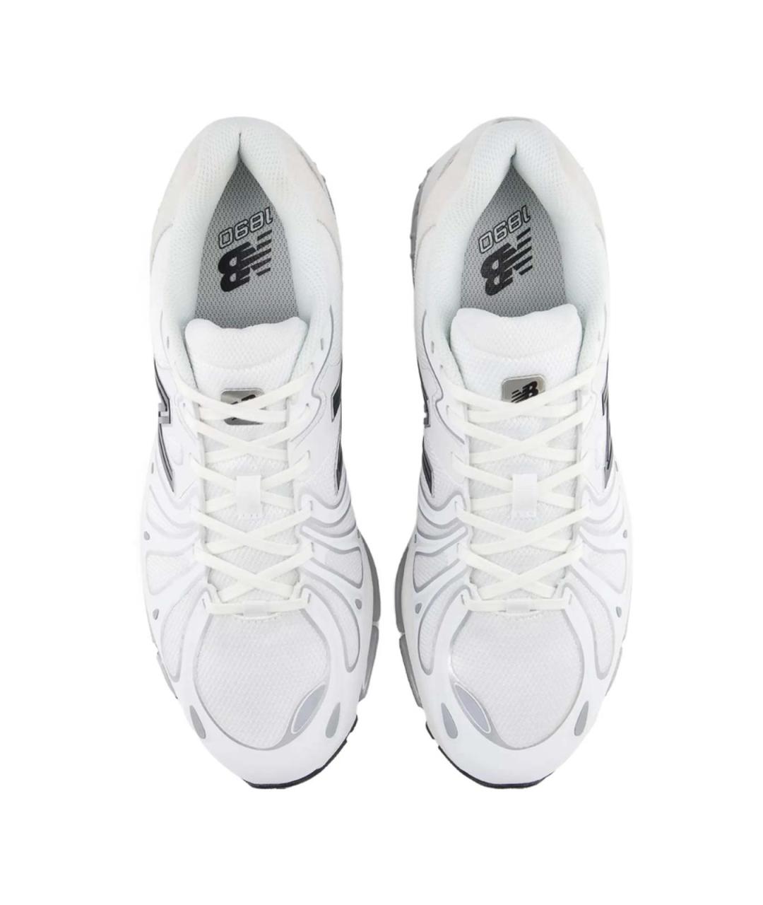 NEW BALANCE Белые резиновые низкие кроссовки / кеды, фото 6