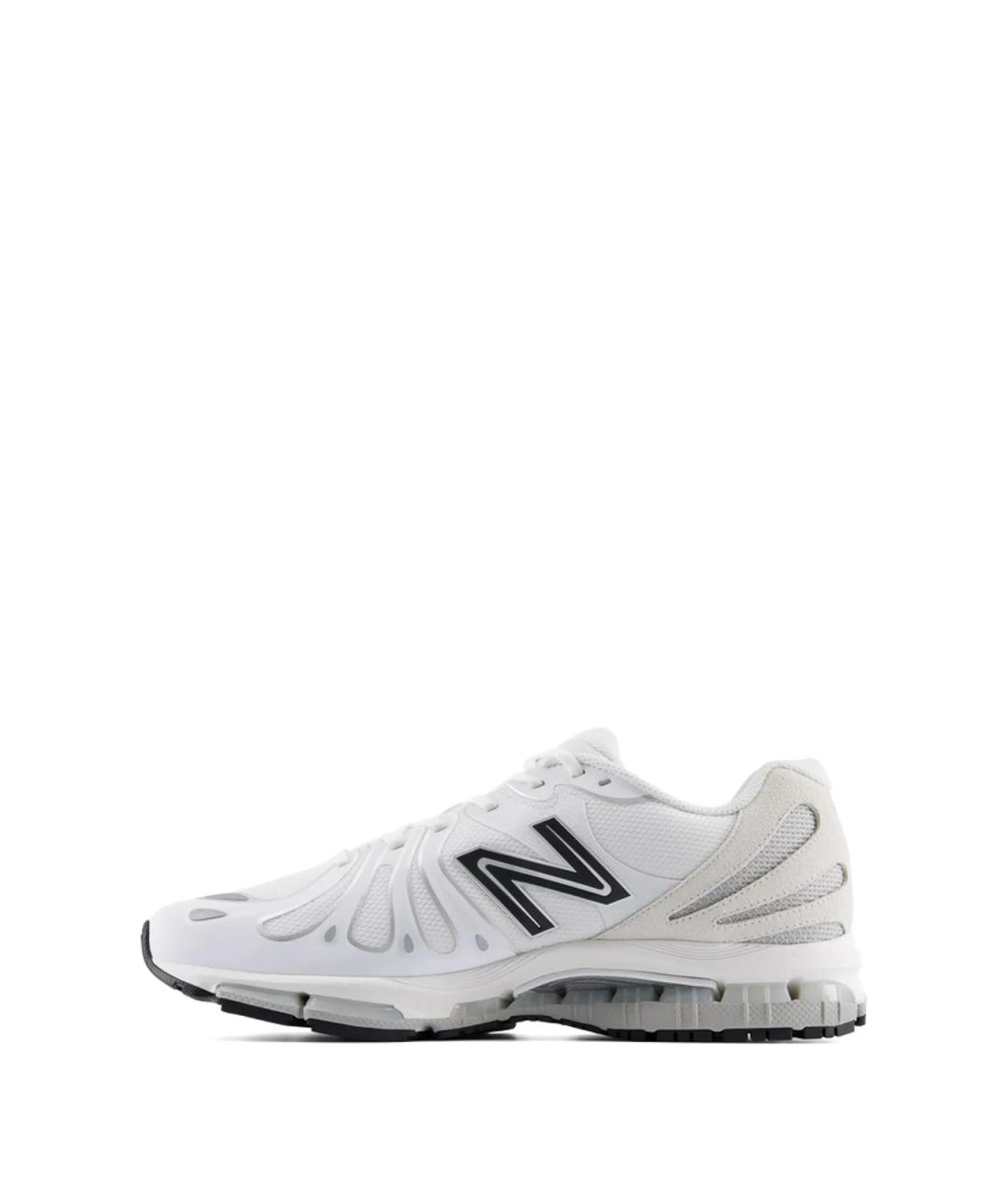 NEW BALANCE Белые резиновые низкие кроссовки / кеды, фото 3