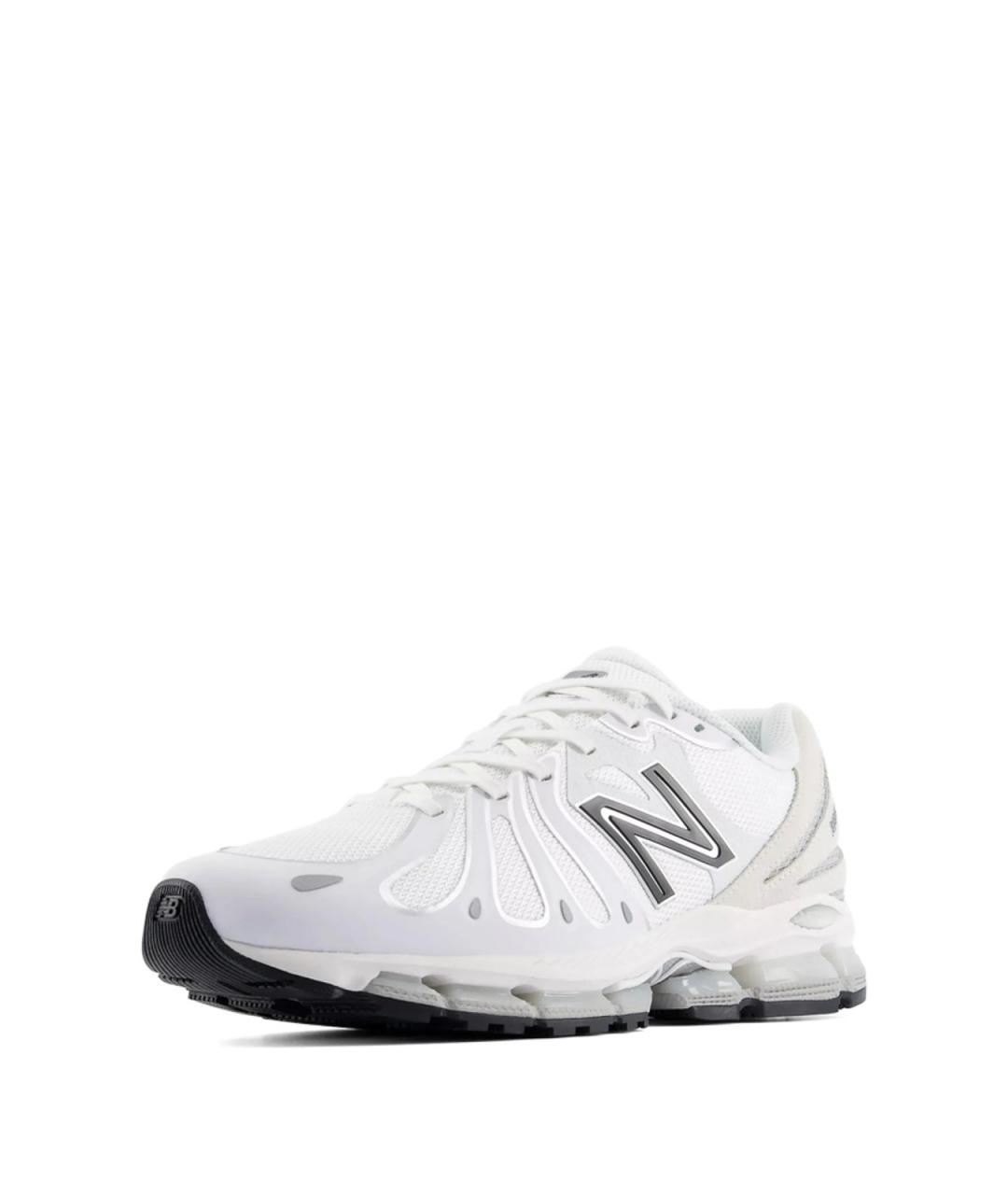 NEW BALANCE Белые резиновые низкие кроссовки / кеды, фото 4