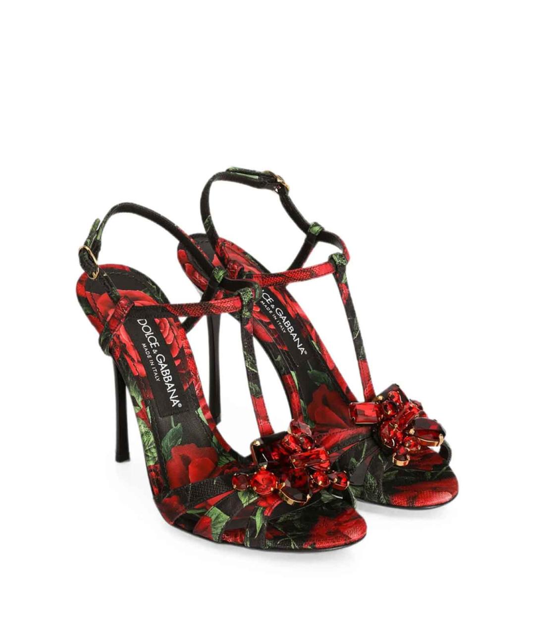 DOLCE&GABBANA Мульти босоножки, фото 2