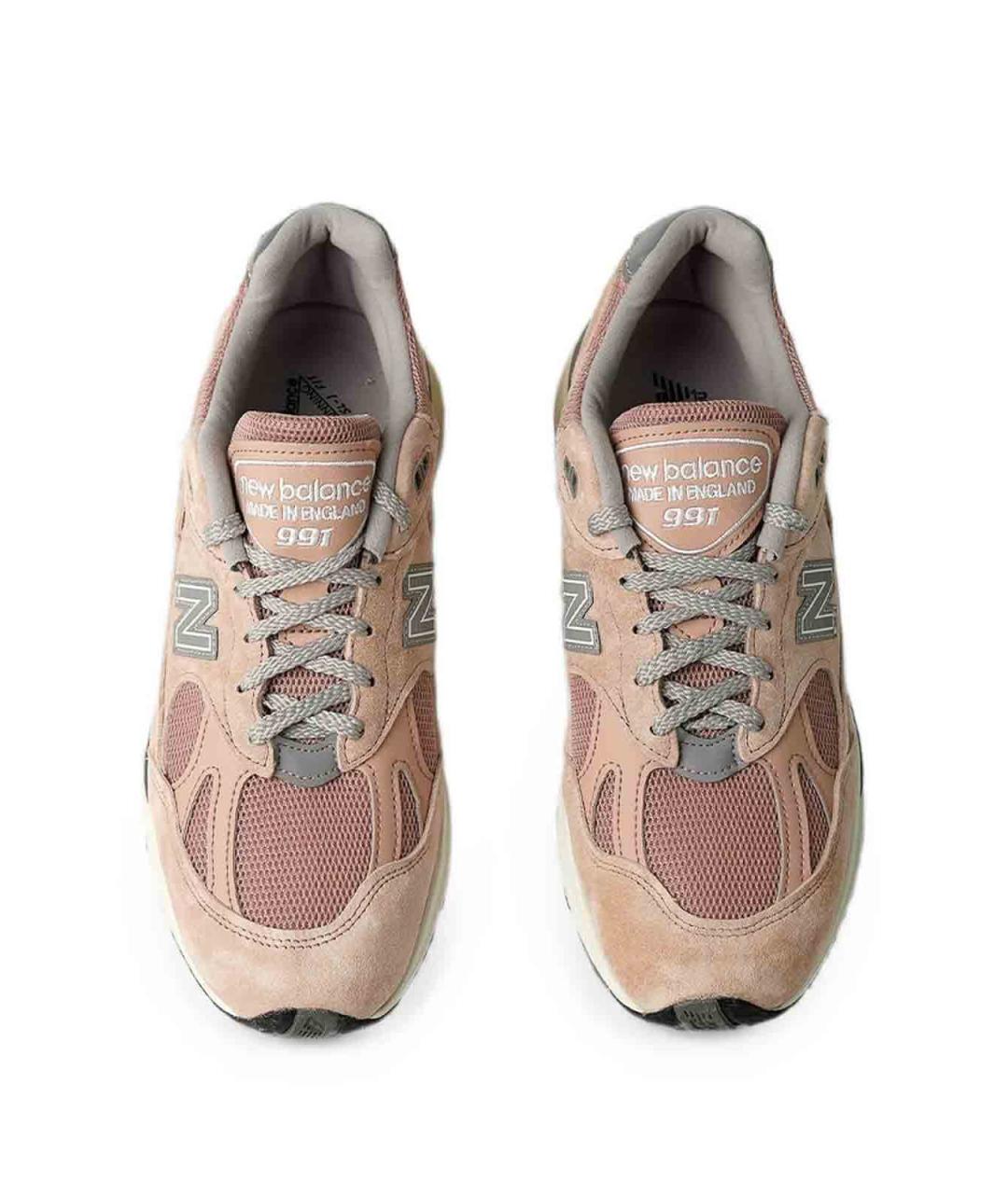 NEW BALANCE Розовые замшевые кроссовки, фото 2