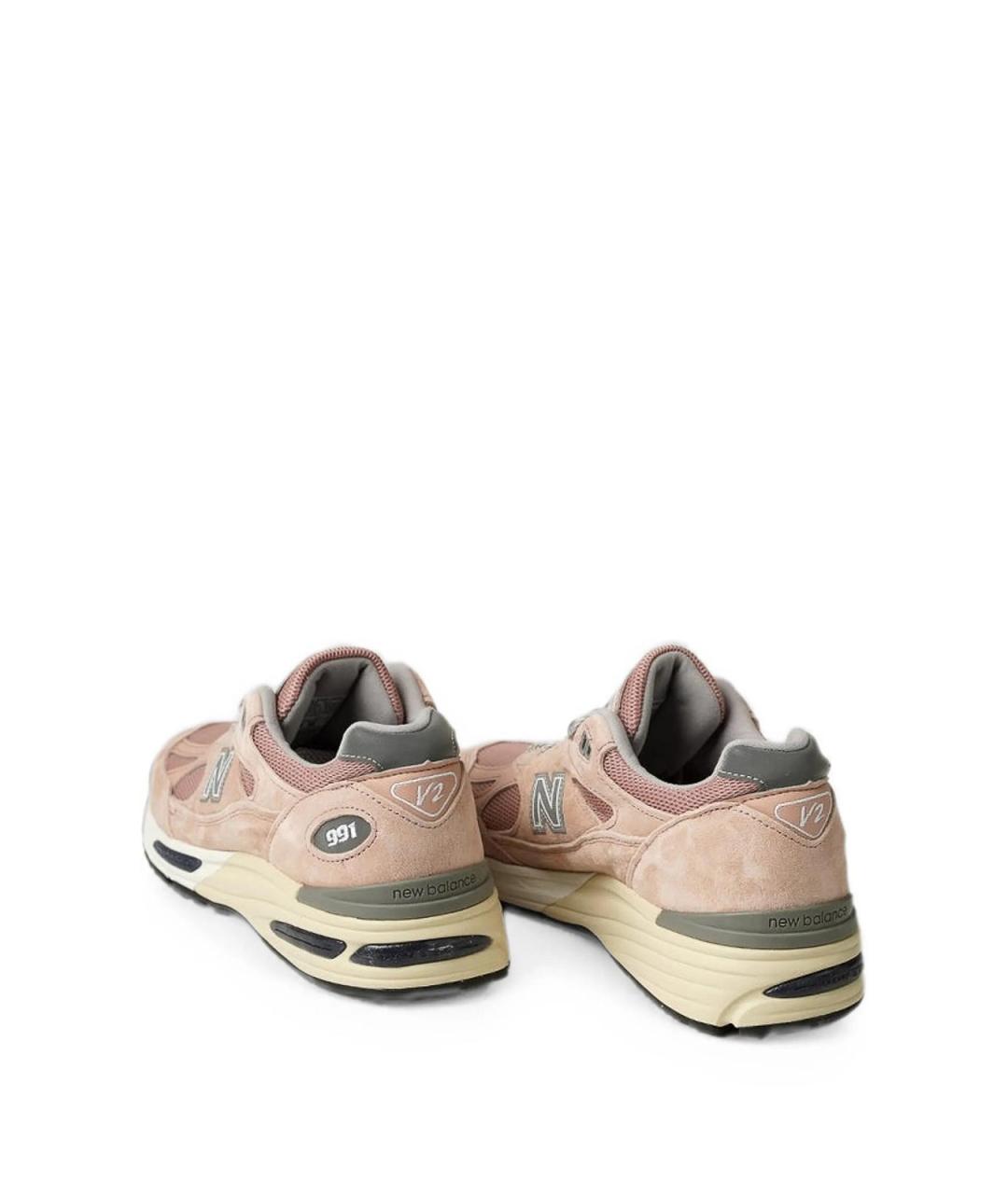 NEW BALANCE Розовые замшевые кроссовки, фото 5
