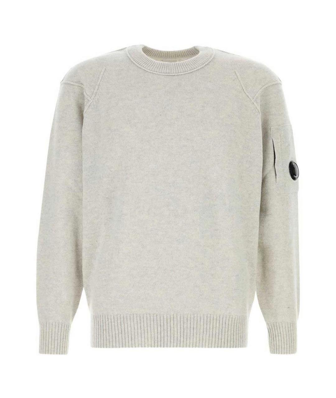 CP COMPANY Белый шерстяной джемпер / свитер, фото 1