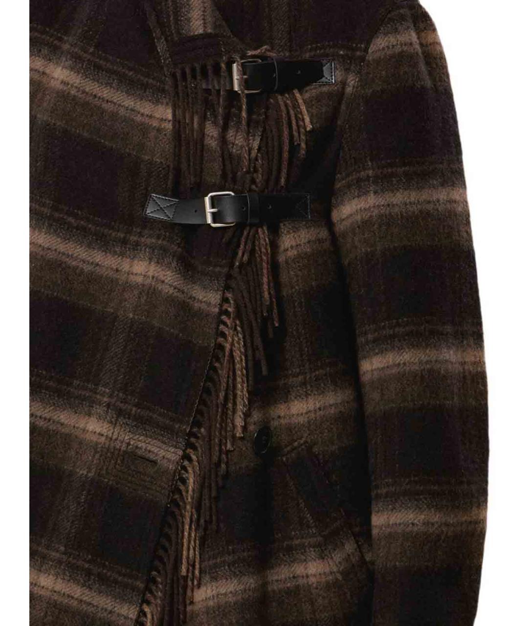 ISABEL MARANT ETOILE Мульти шерстяное пальто, фото 4
