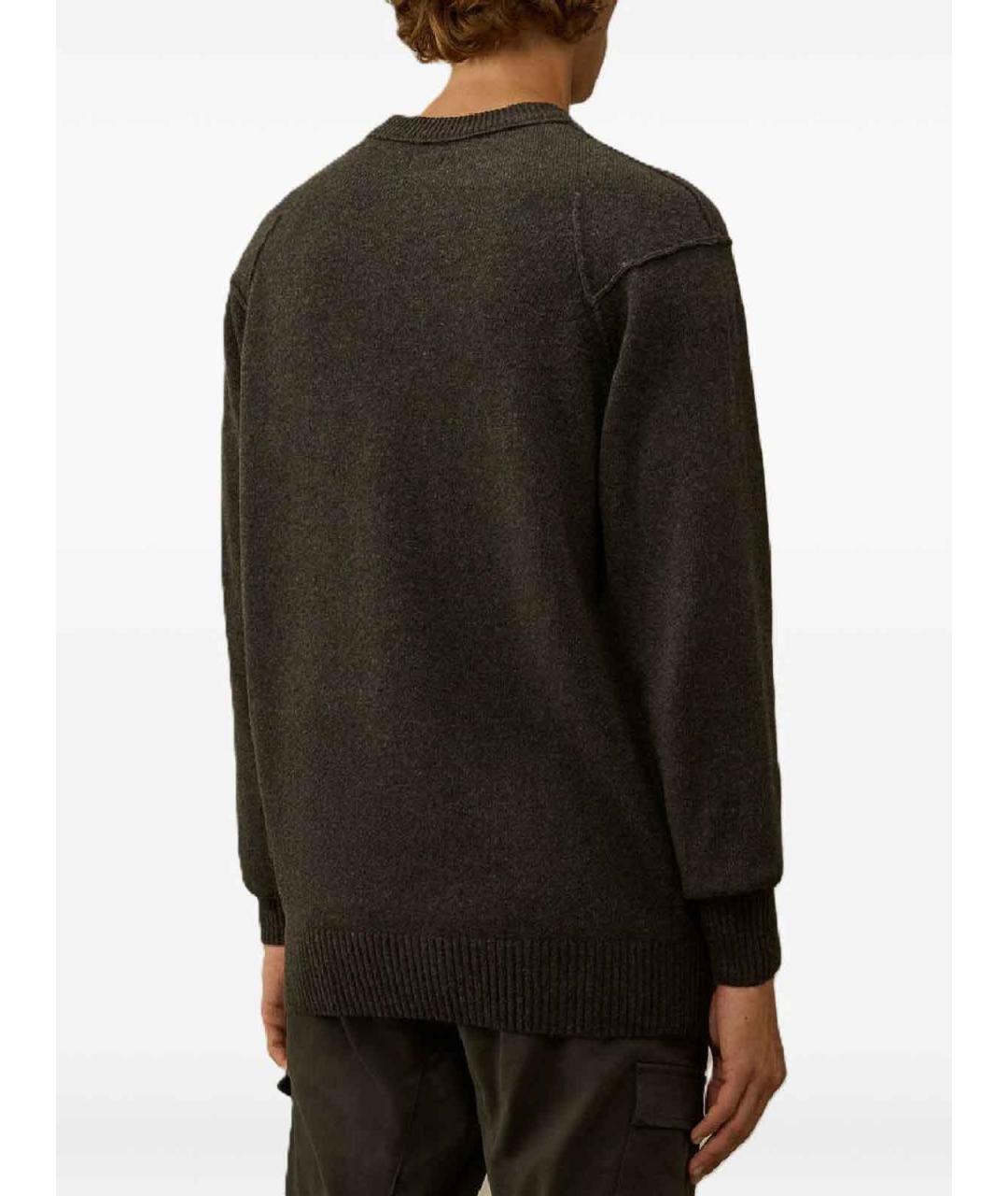 CP COMPANY Хаки шерстяной джемпер / свитер, фото 3