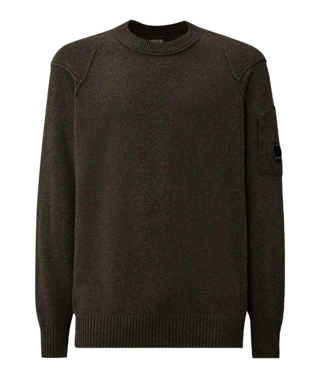 CP COMPANY Хаки шерстяной джемпер / свитер, фото 1