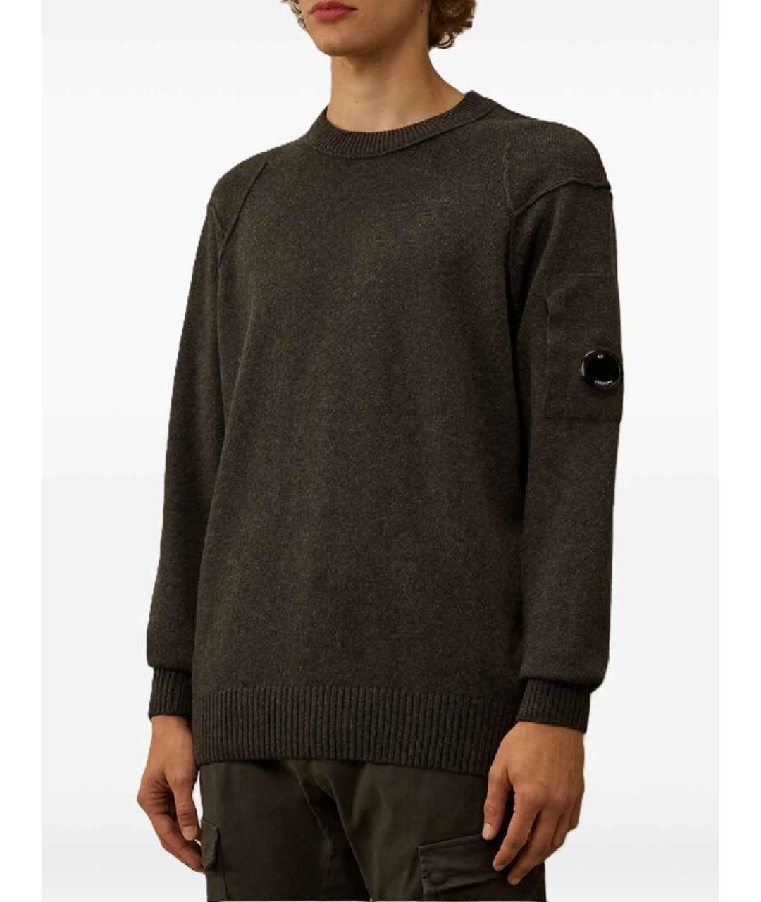 CP COMPANY Хаки шерстяной джемпер / свитер, фото 2