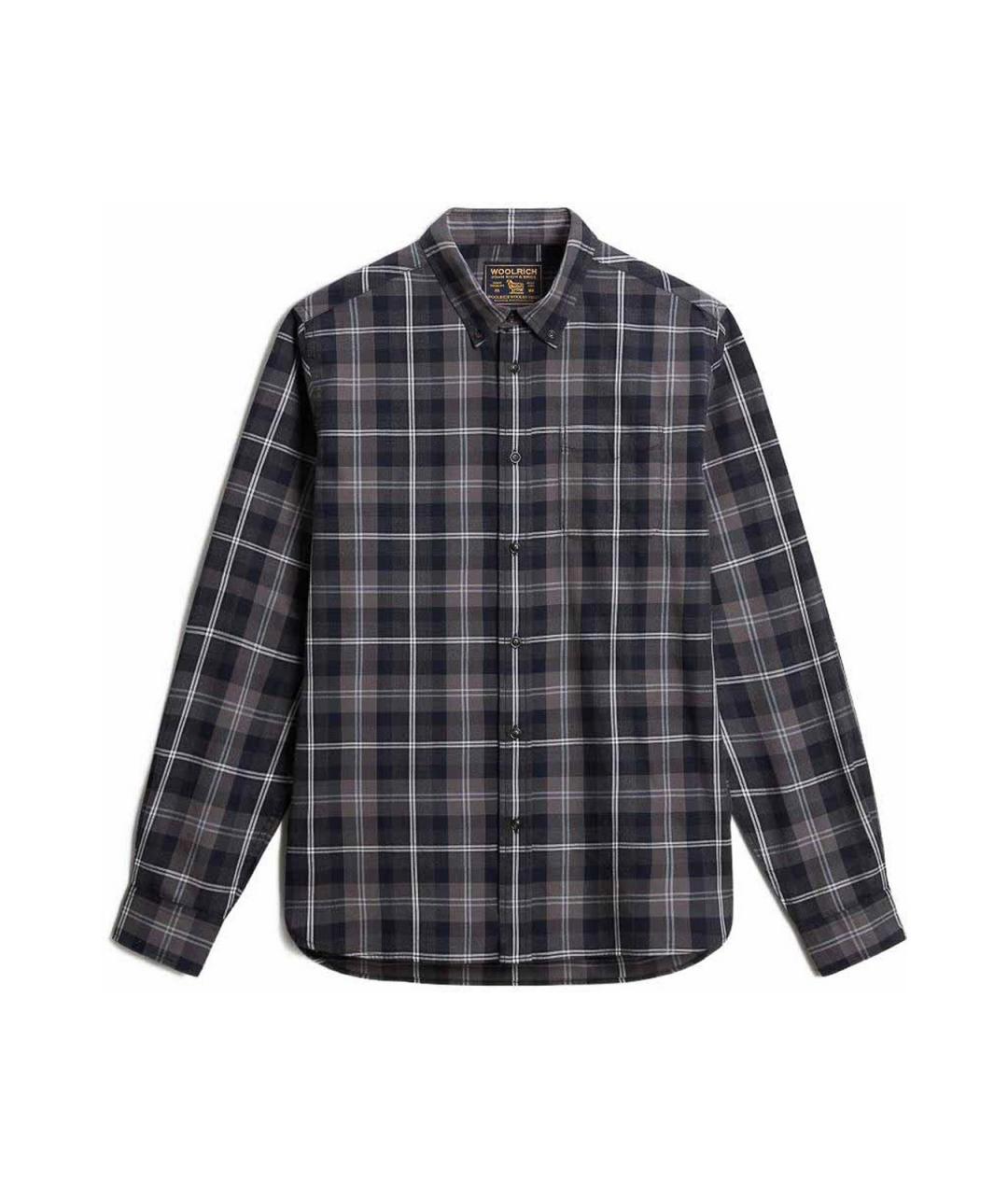 WOOLRICH Мульти хлопковая кэжуал рубашка, фото 1