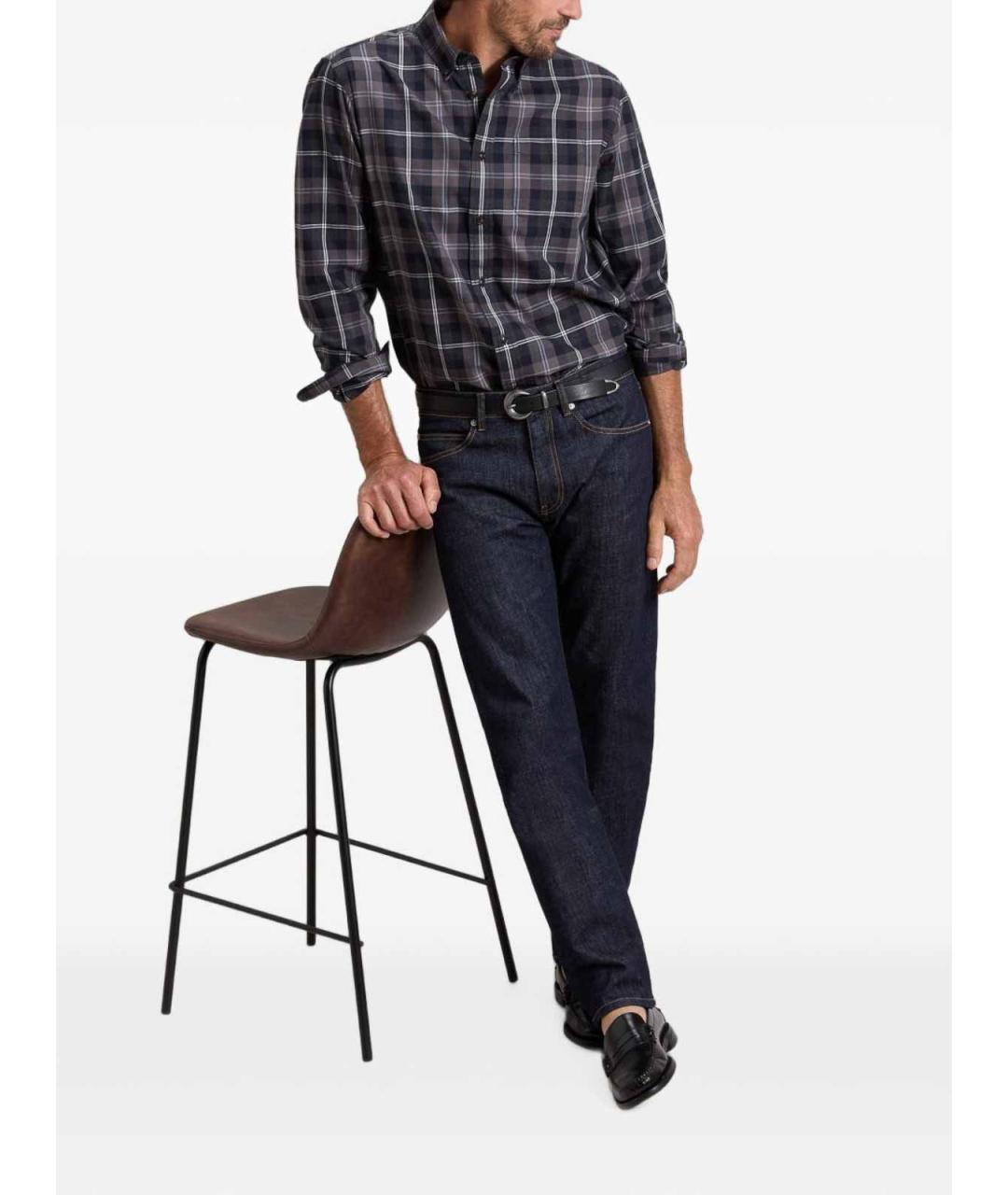 WOOLRICH Мульти хлопковая кэжуал рубашка, фото 2
