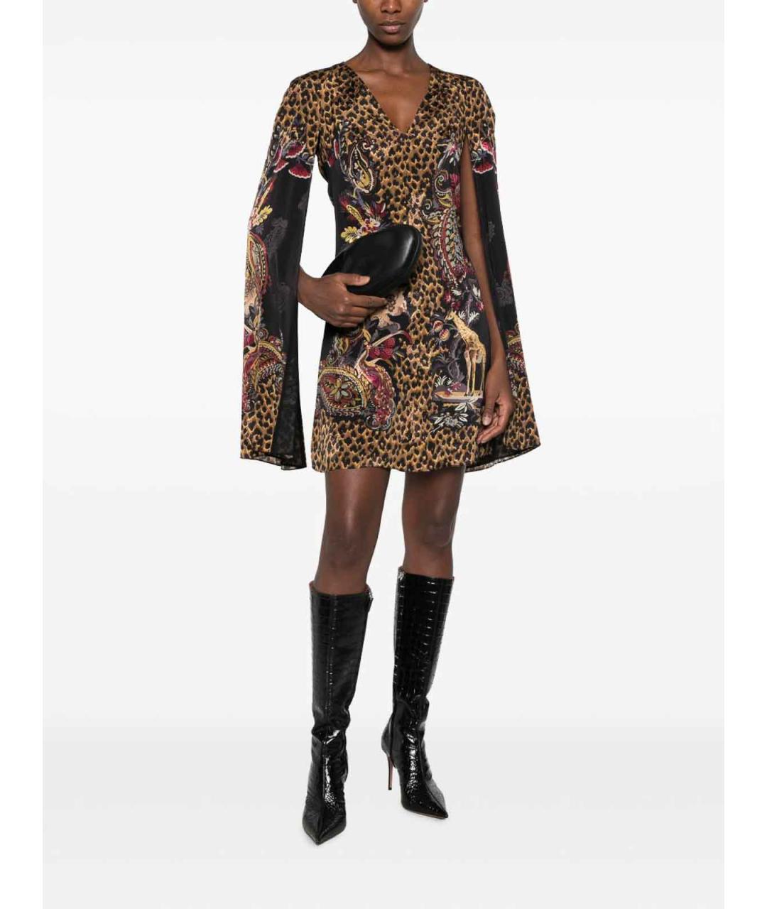 ETRO Мульти вискозное повседневное платье, фото 5