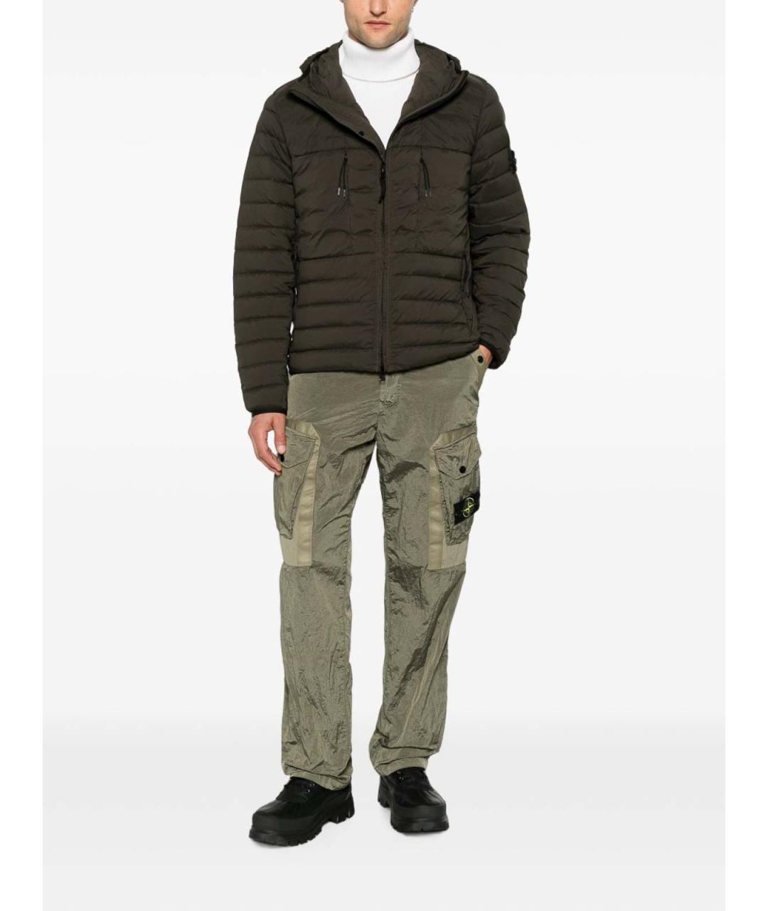 STONE ISLAND Белый шерстяной джемпер / свитер, фото 4