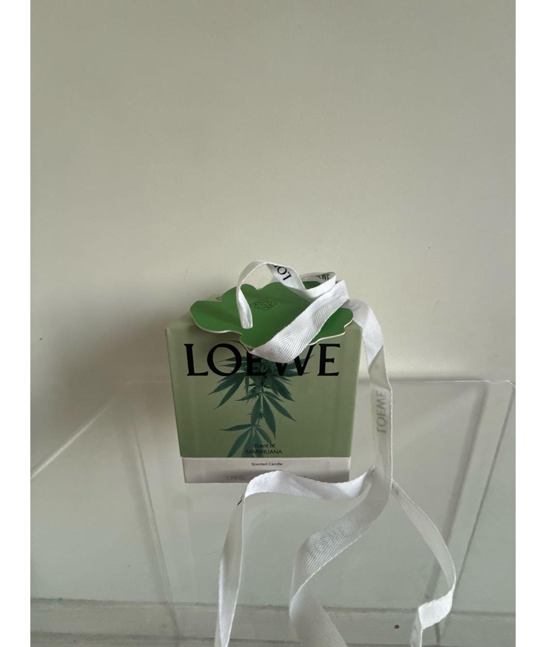 LOEWE Зеленая свеча, фото 3