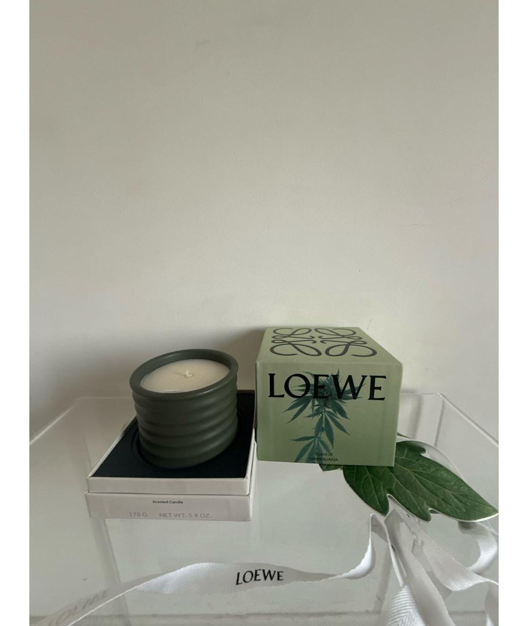 LOEWE Зеленая свеча, фото 2