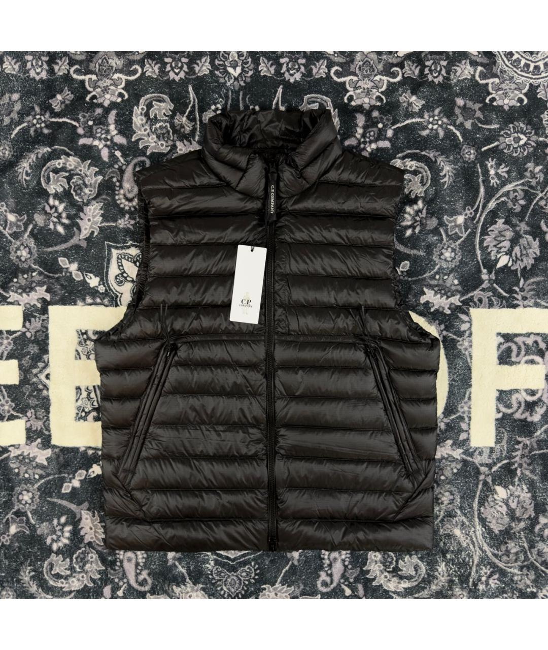 CP COMPANY Черный нейлоновый жилет, фото 7