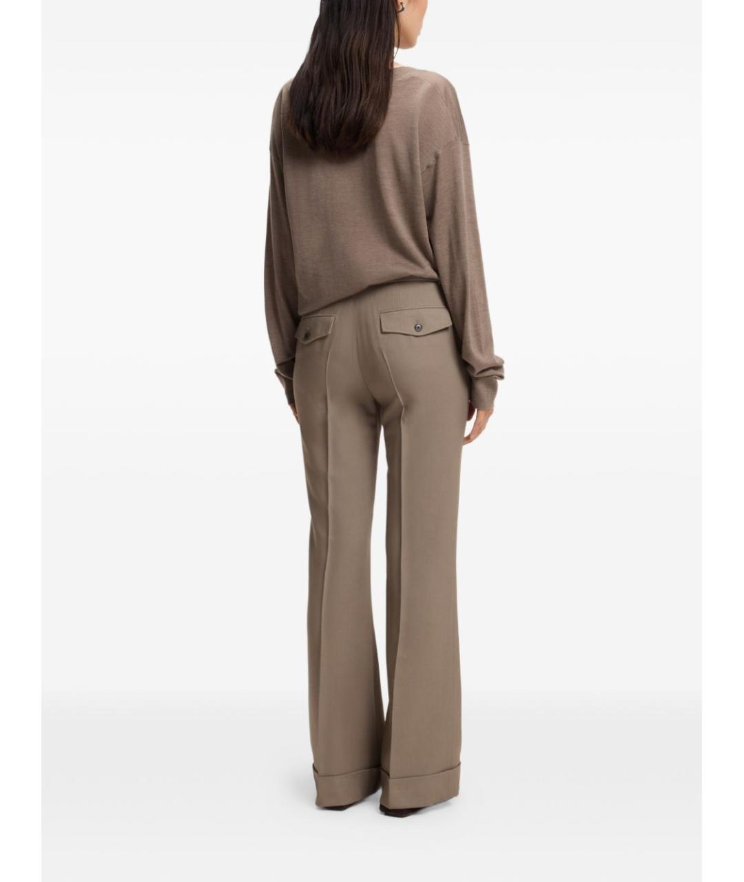 HUGO BOSS Бежевые прямые брюки, фото 6