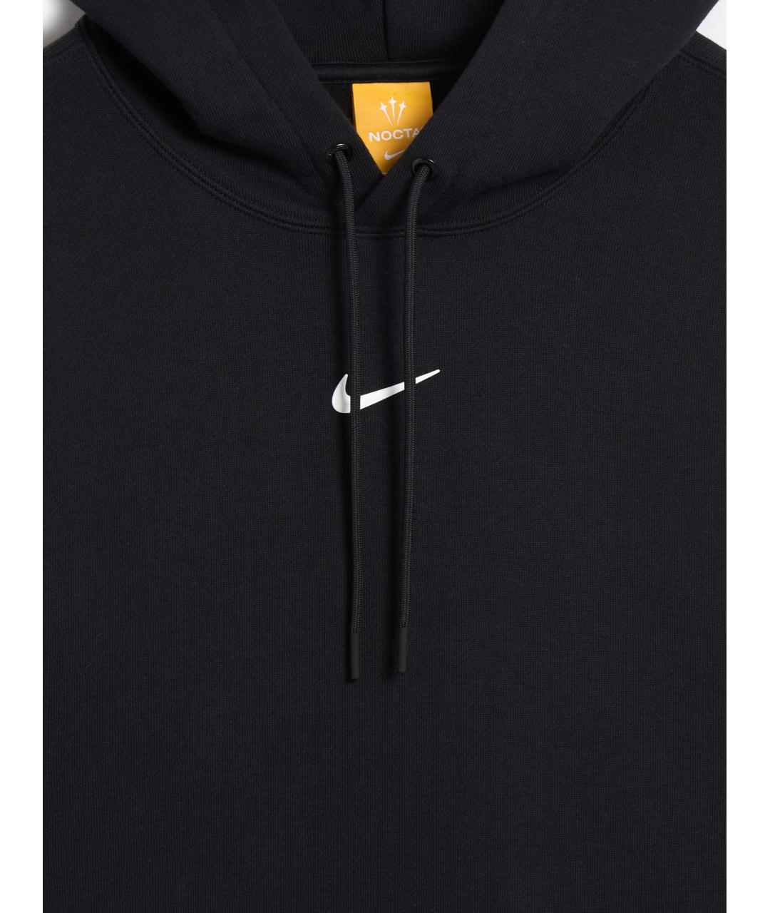 NIKE Черный хлопковый джемпер / свитер, фото 3