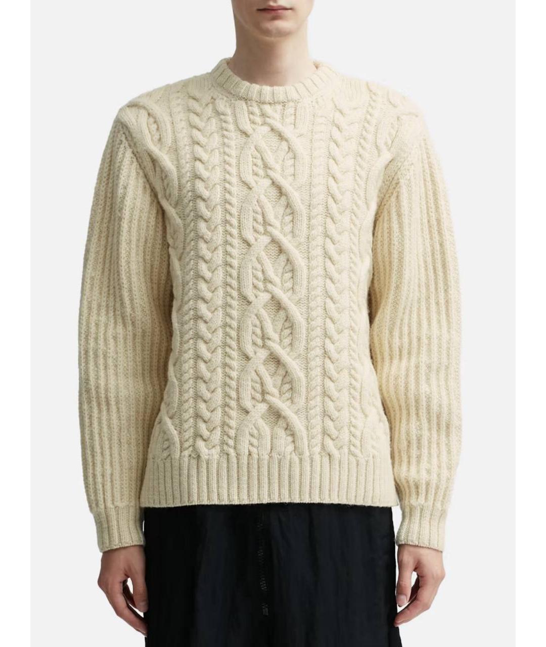 DRIES VAN NOTEN Бежевый джемпер / свитер, фото 4