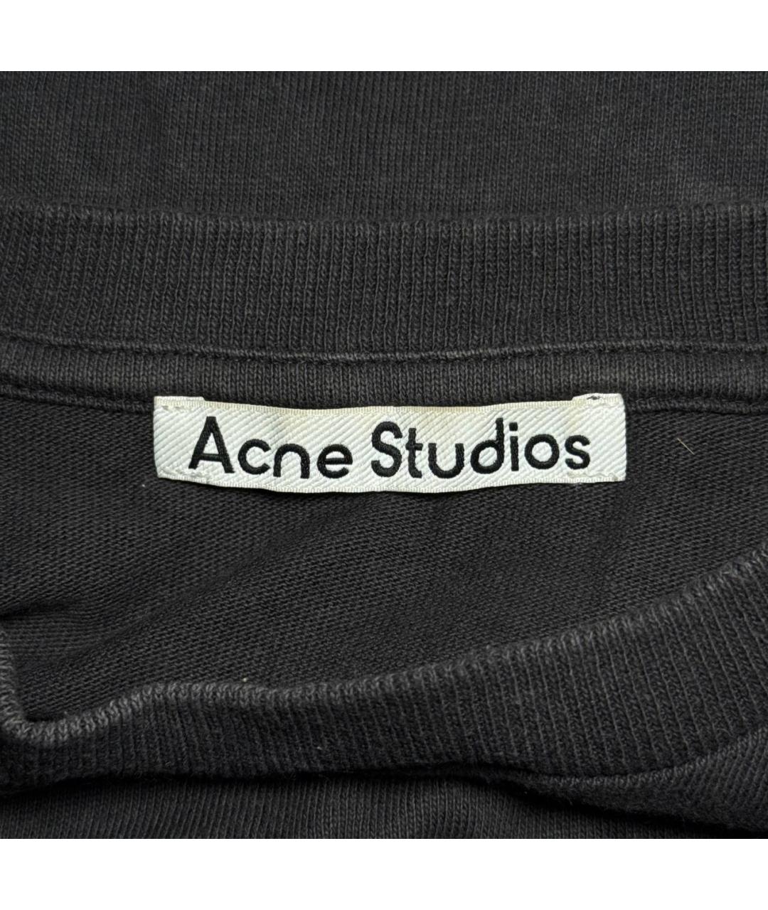 ACNE STUDIOS Черная футболка, фото 8