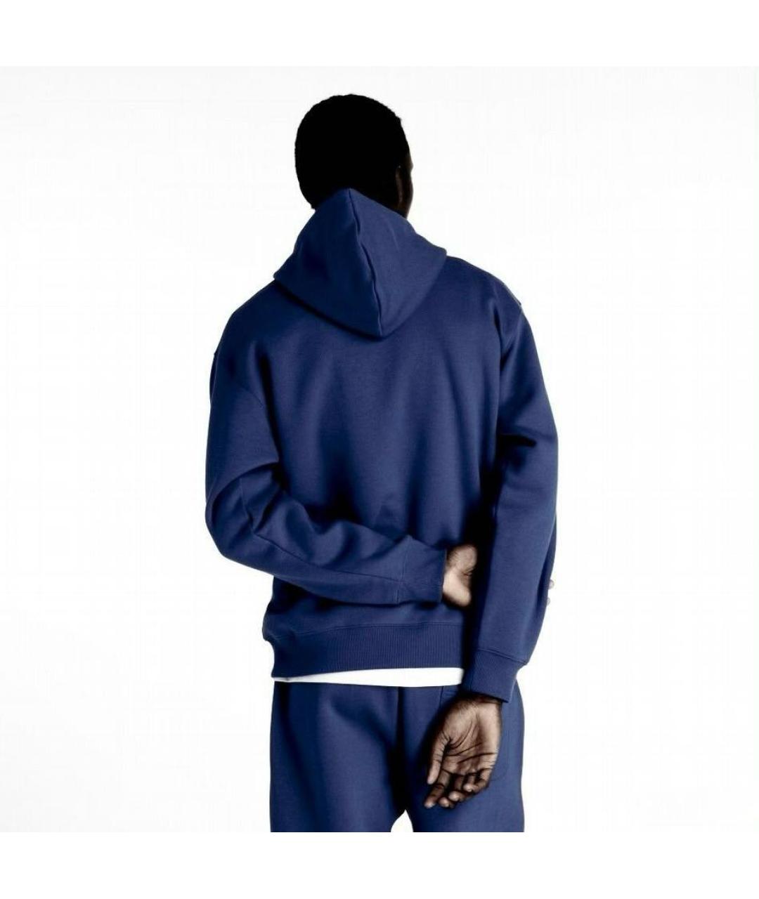 NEW BALANCE Темно-синий хлопковый спортивный костюм, фото 5