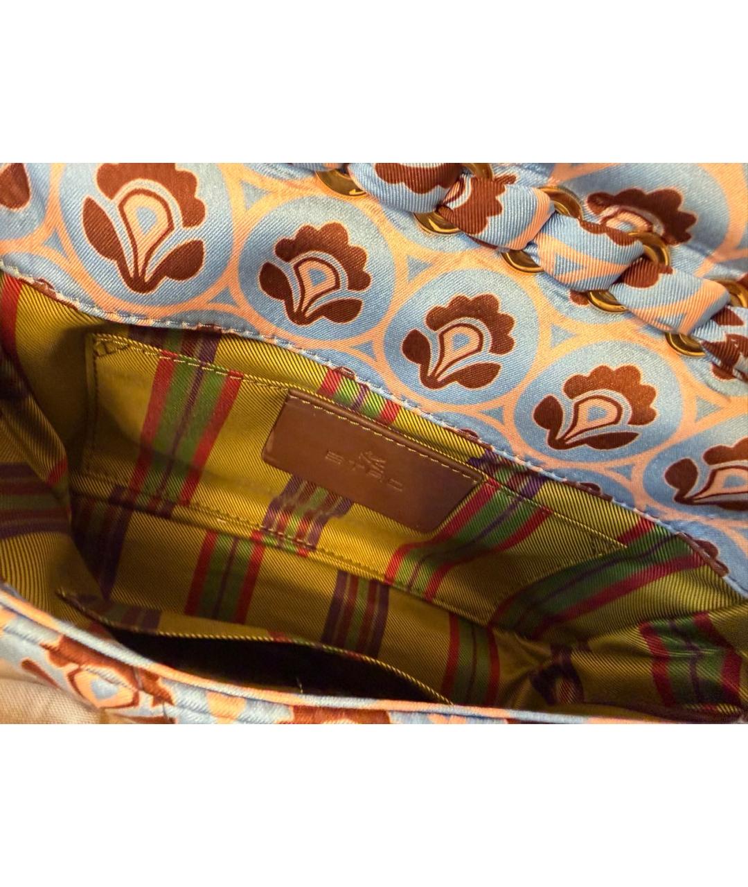 ETRO Мульти жаккардовая сумка через плечо, фото 4