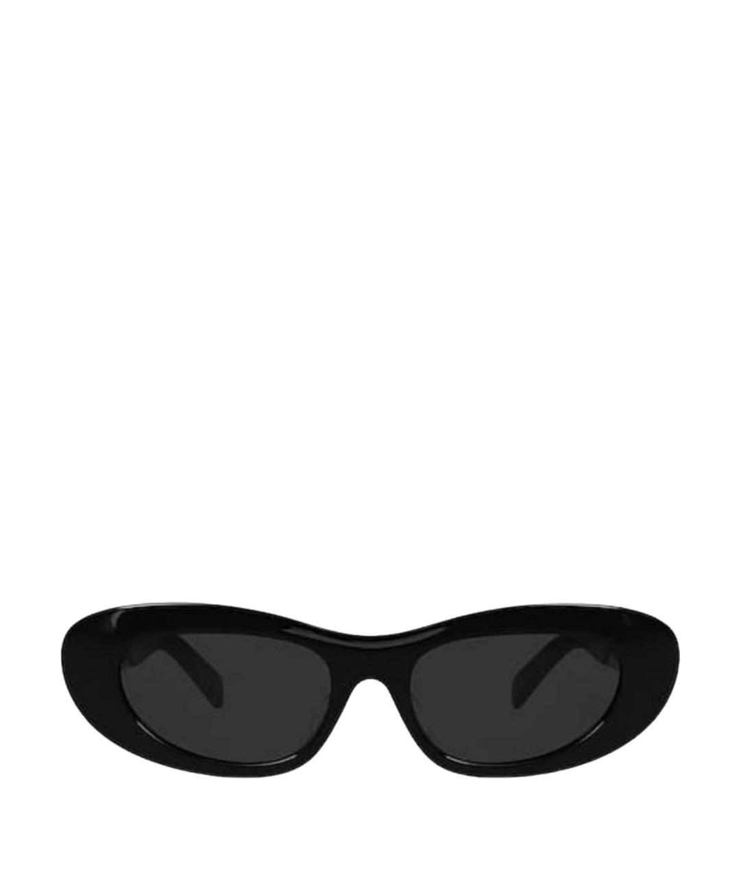 CELINE Черные пластиковые солнцезащитные очки, фото 1