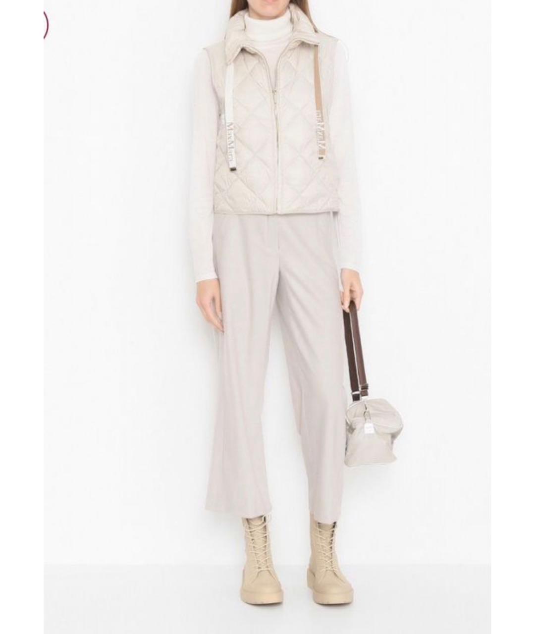 'S MAX MARA Розовые шерстяные кюлоты, фото 5