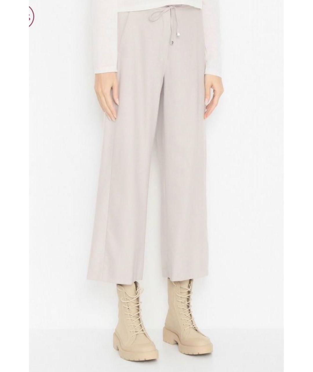 'S MAX MARA Розовые шерстяные кюлоты, фото 6