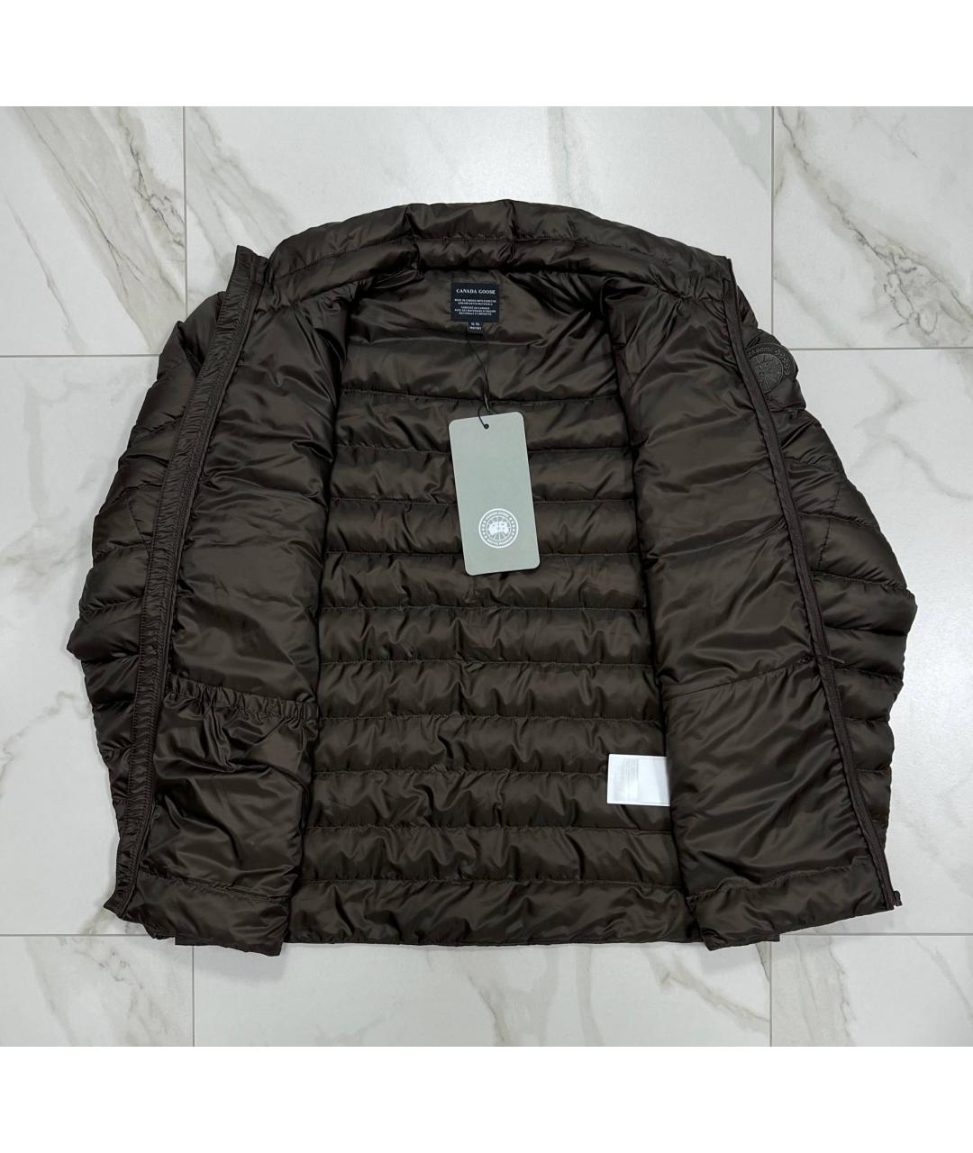 CANADA GOOSE Коричневая куртка, фото 4