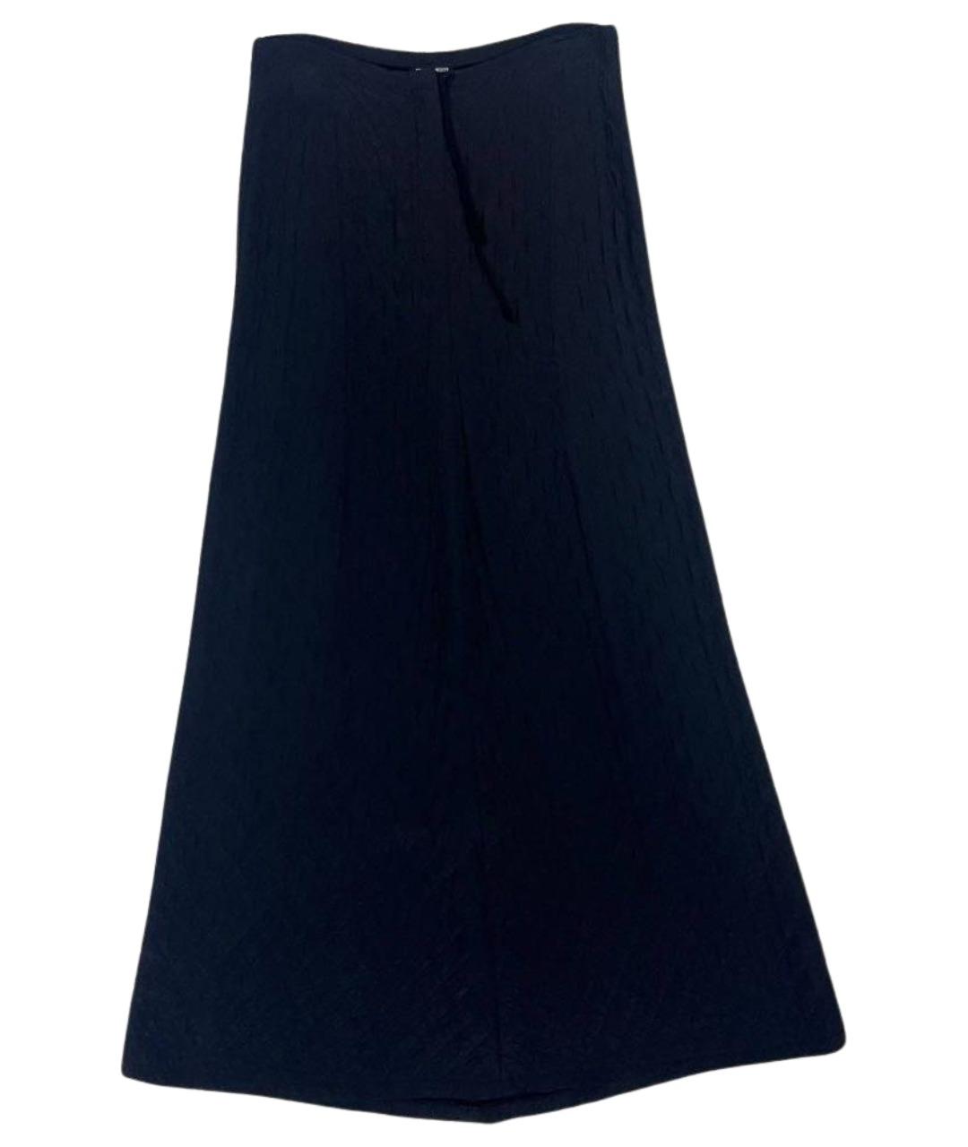 ANN DEMEULEMEESTER Черная юбка миди, фото 1