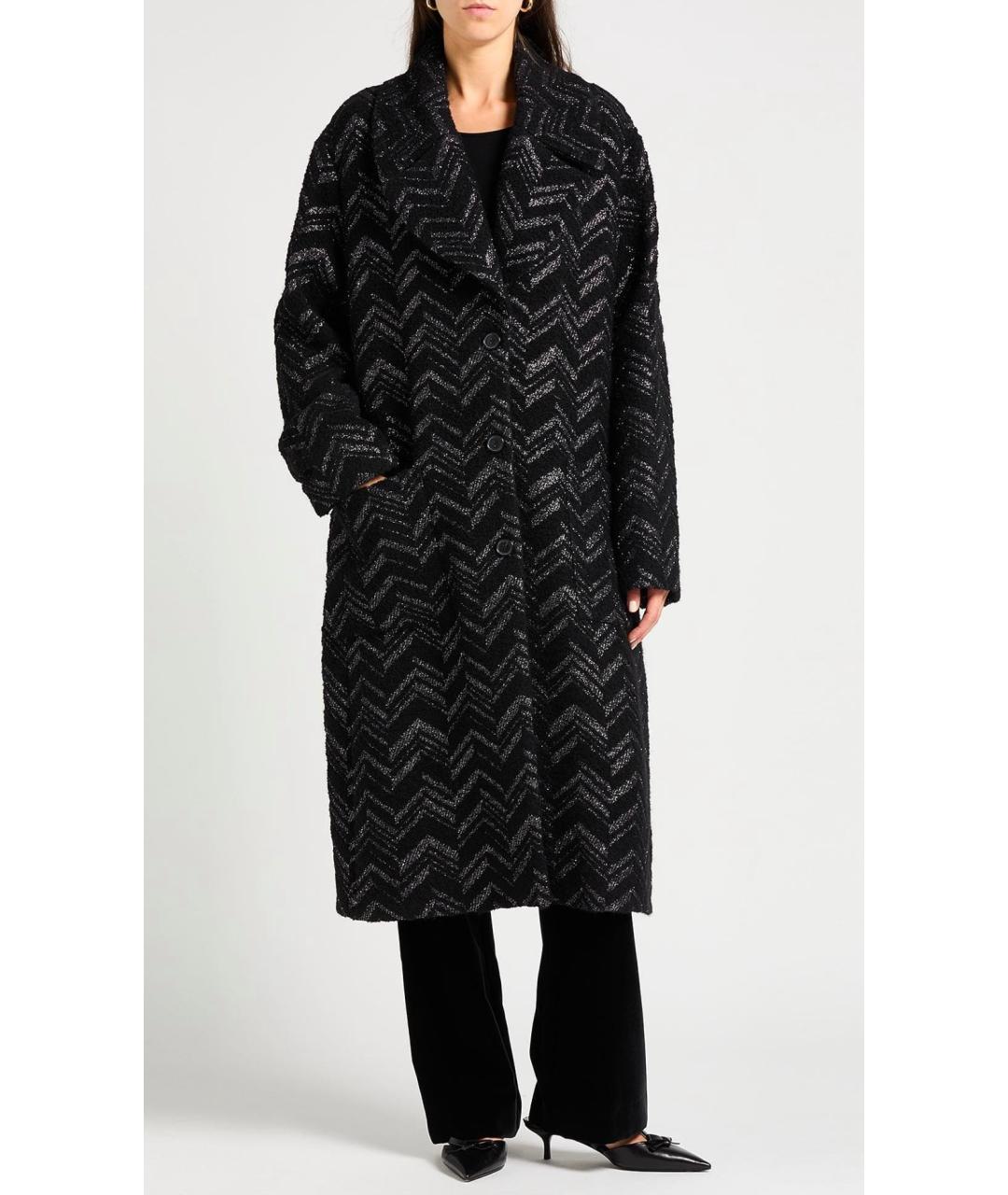 MISSONI Черное пальто, фото 8