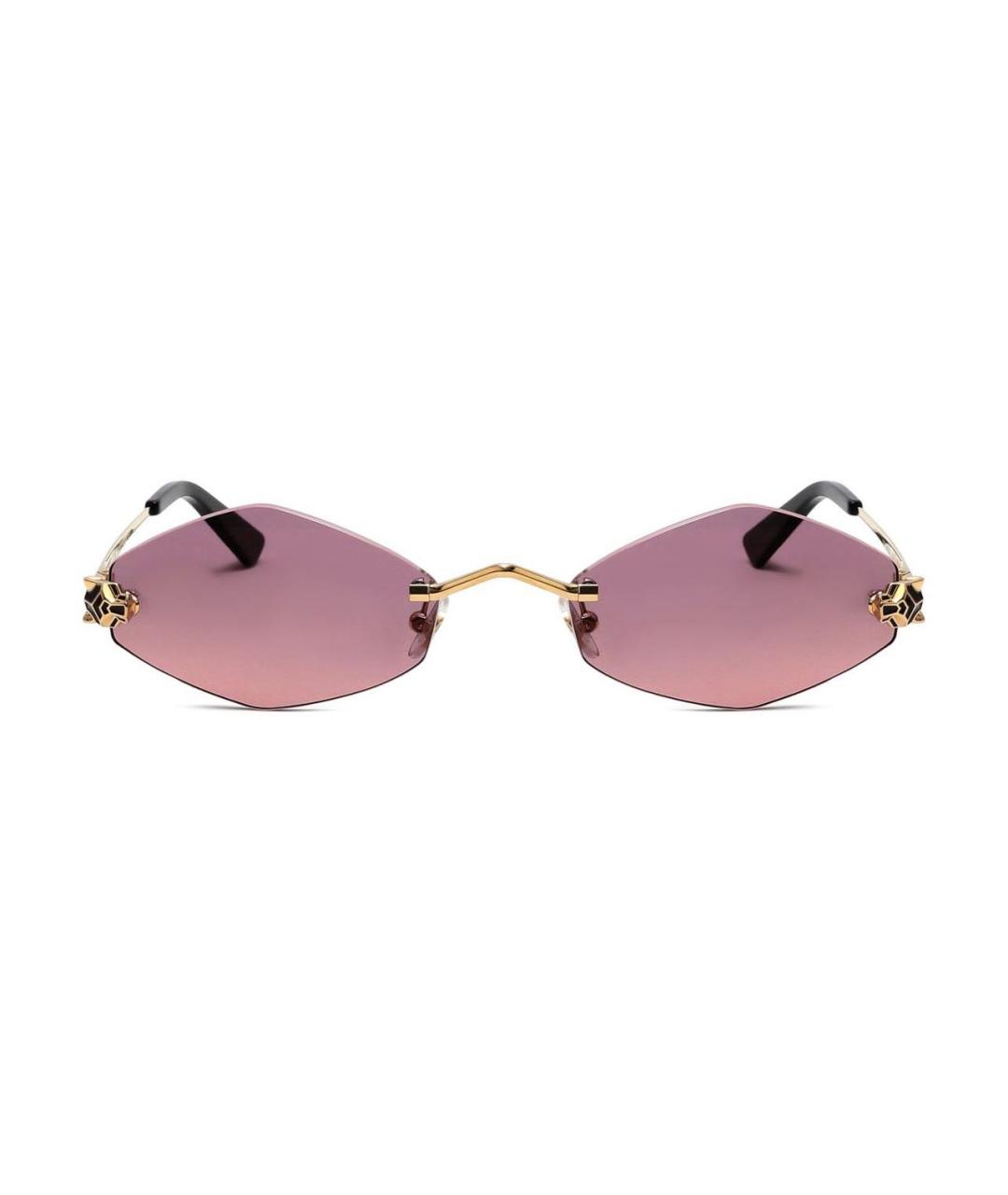 CARTIER Розовые солнцезащитные очки, фото 5