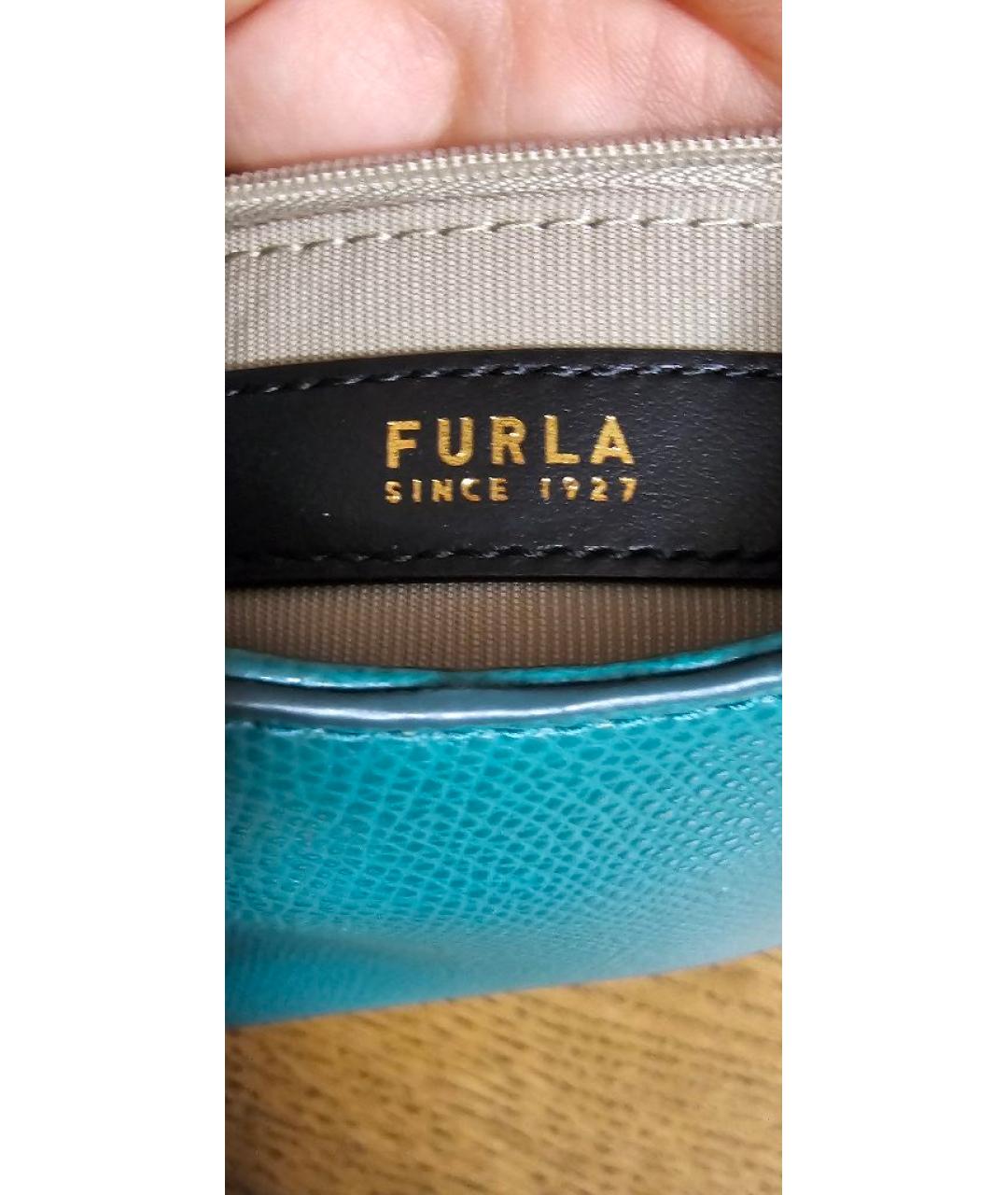 FURLA Мульти кожаная сумка с короткими ручками, фото 7
