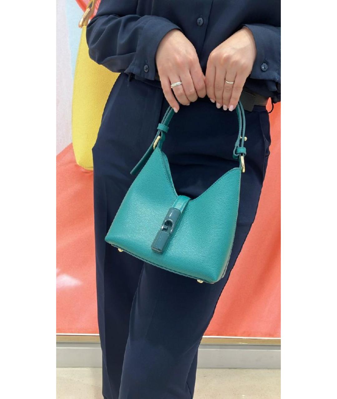 FURLA Мульти кожаная сумка с короткими ручками, фото 8