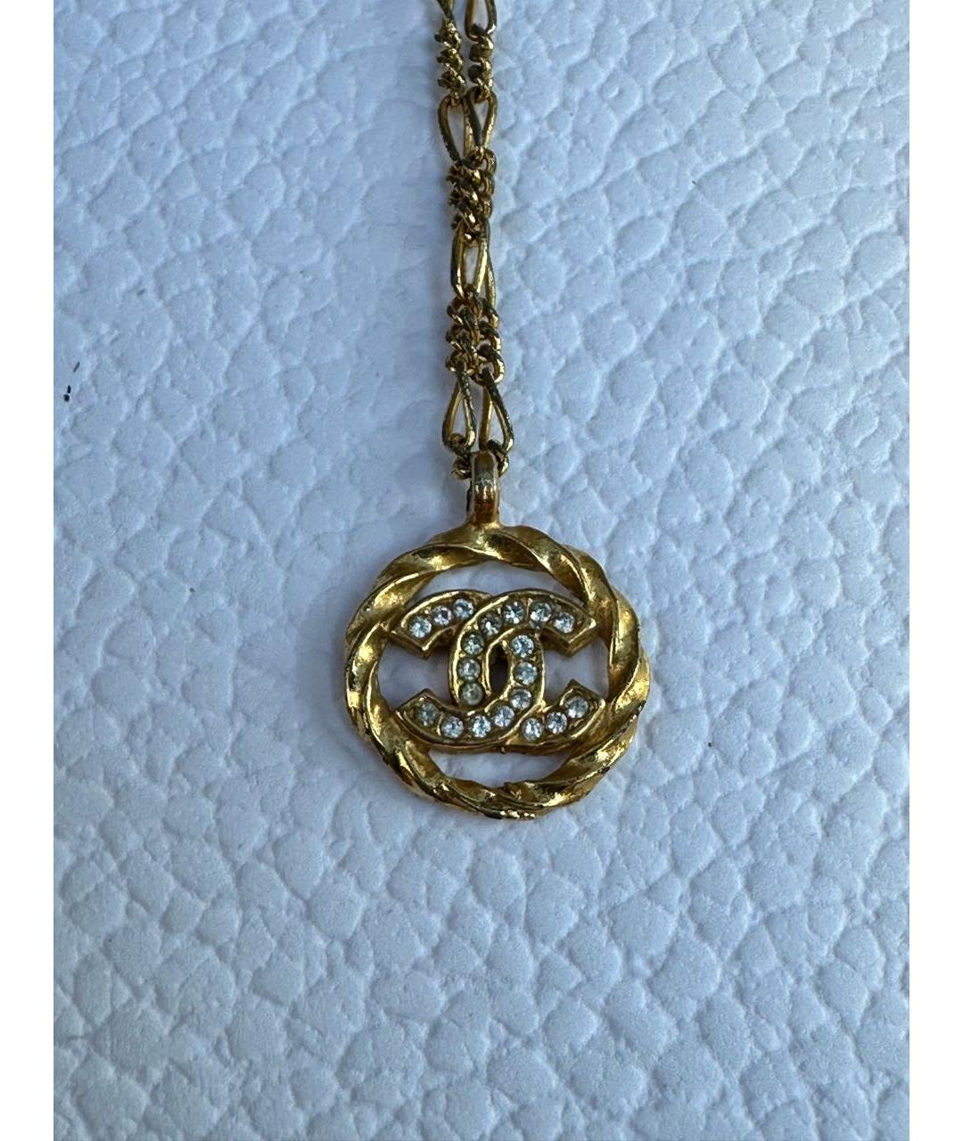 CHANEL Золотое колье, фото 5