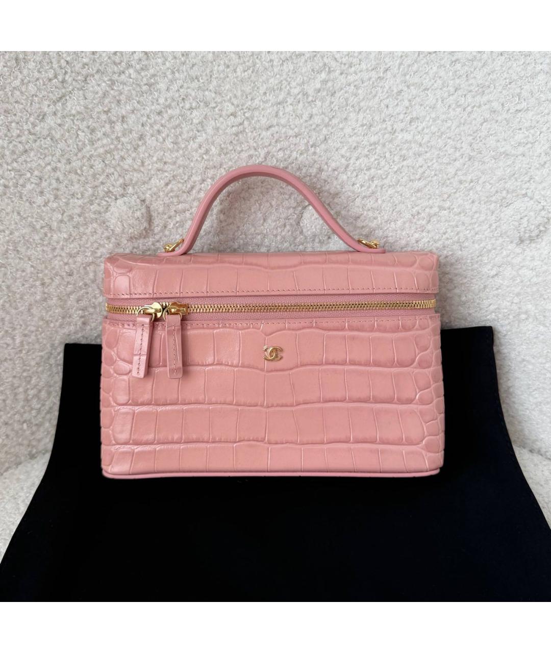 CHANEL Розовая сумка через плечо, фото 2