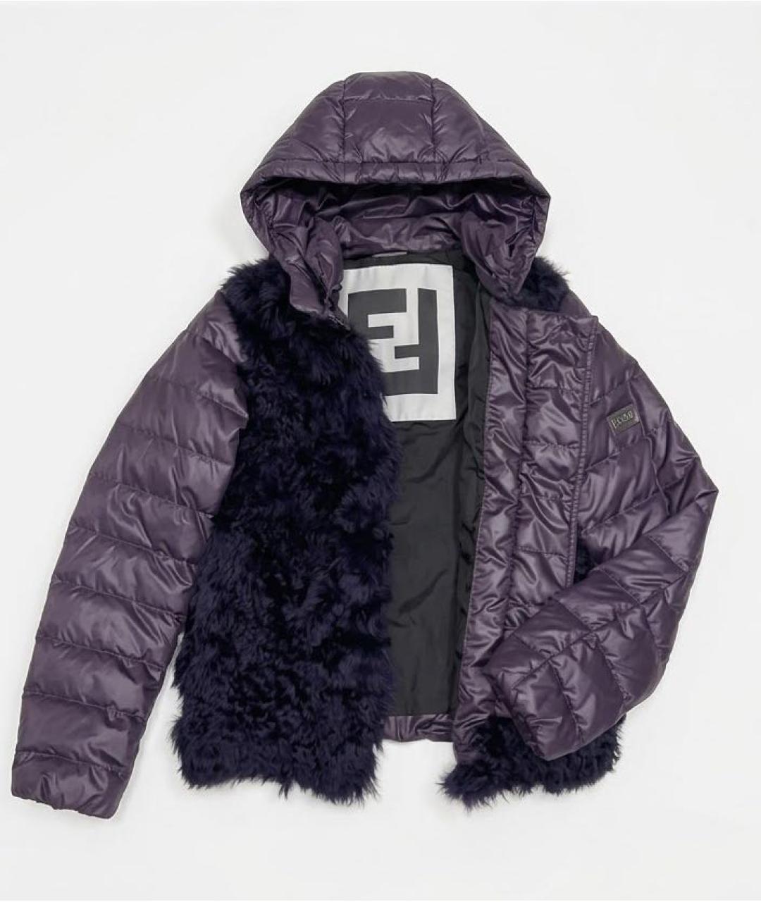 FENDI Фиолетовая куртка, фото 6