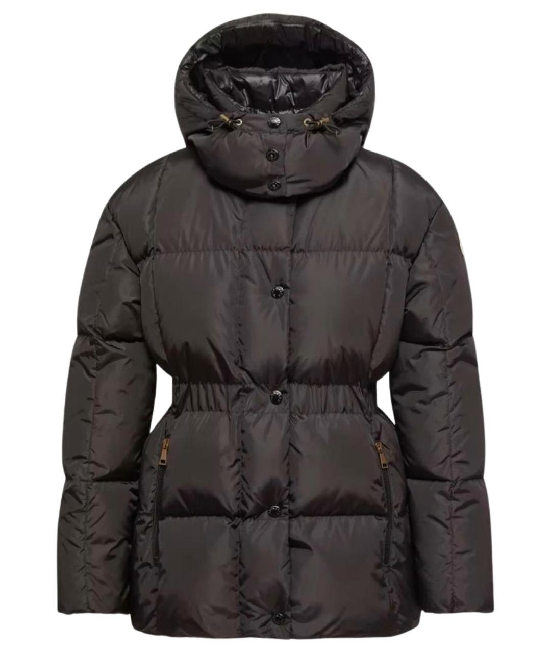 MONCLER Коричневый пуховик, фото 1