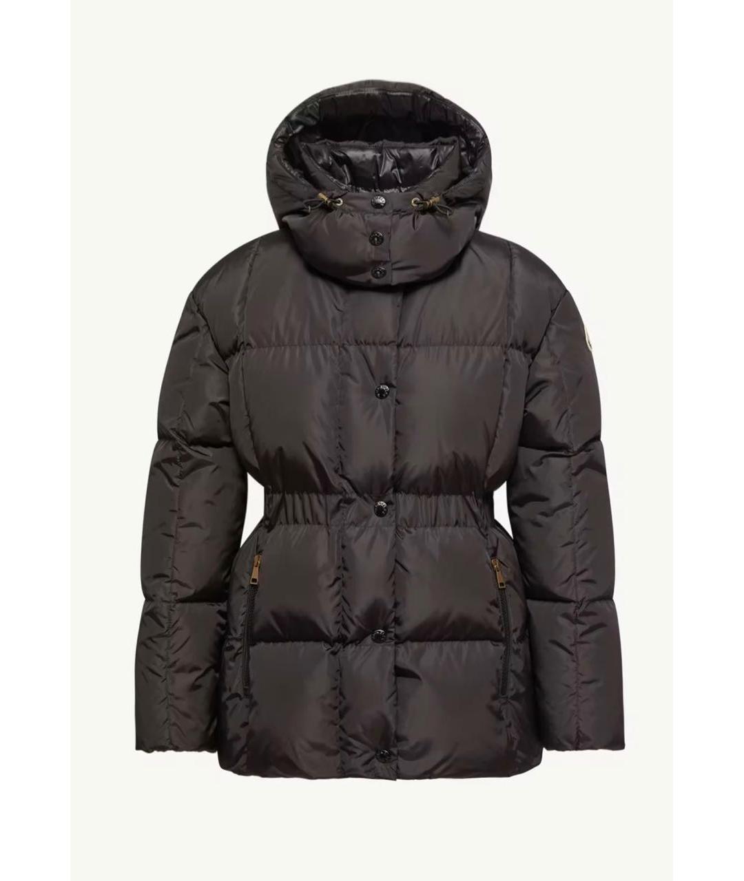 MONCLER Коричневый пуховик, фото 6