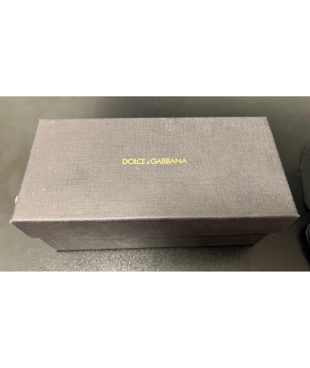 DOLCE&GABBANA Коричневые солнцезащитные очки, фото 4