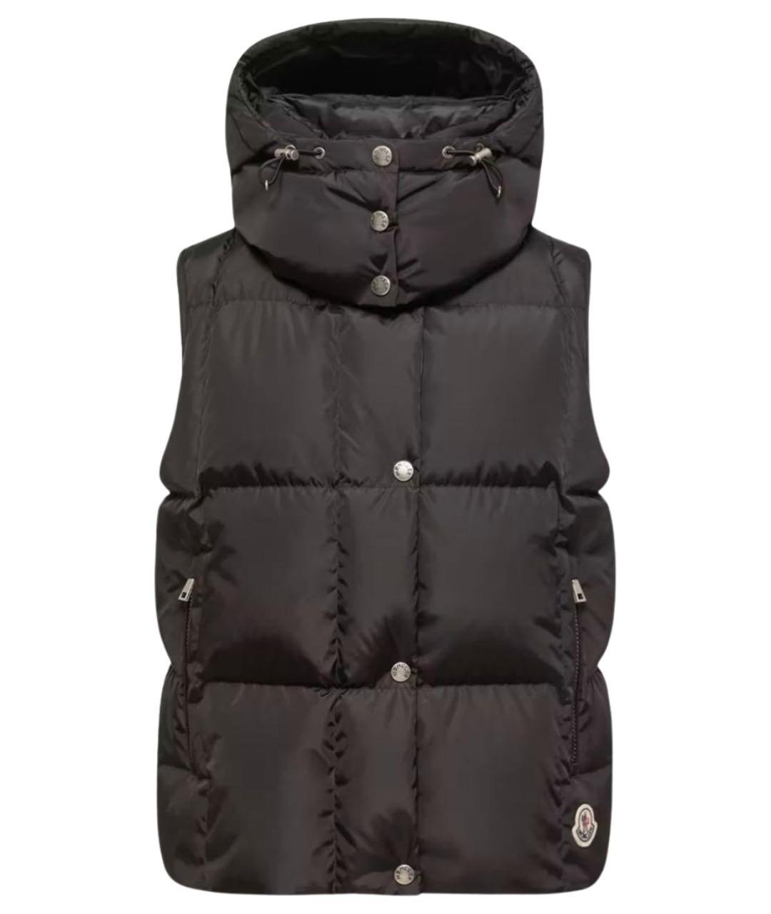 MONCLER Коричневый жилет, фото 1