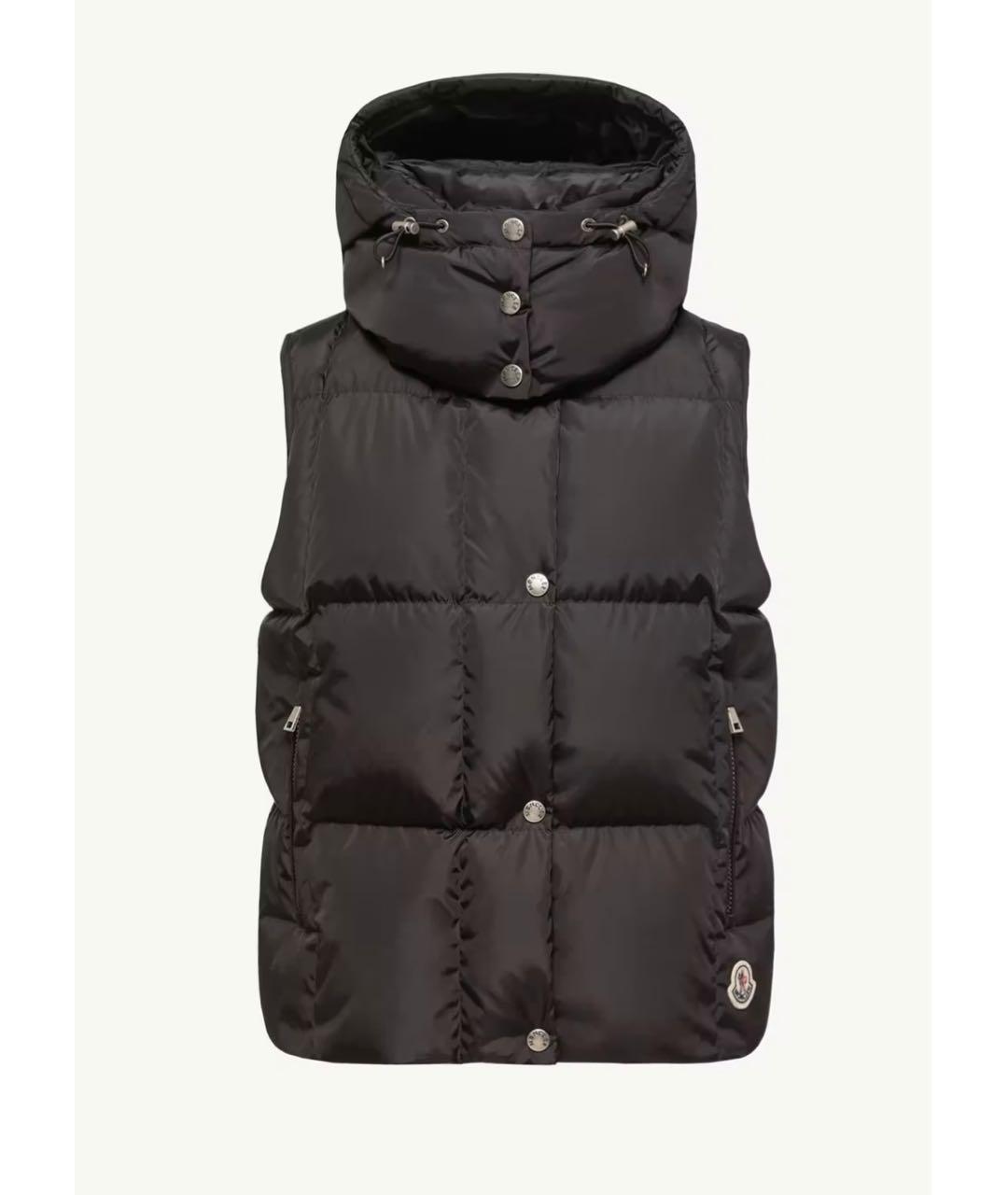 MONCLER Коричневый жилет, фото 6