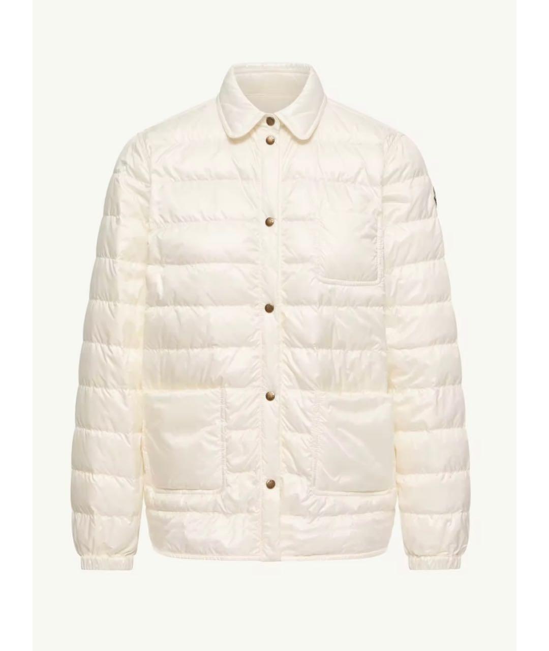 MONCLER Белая куртка, фото 6