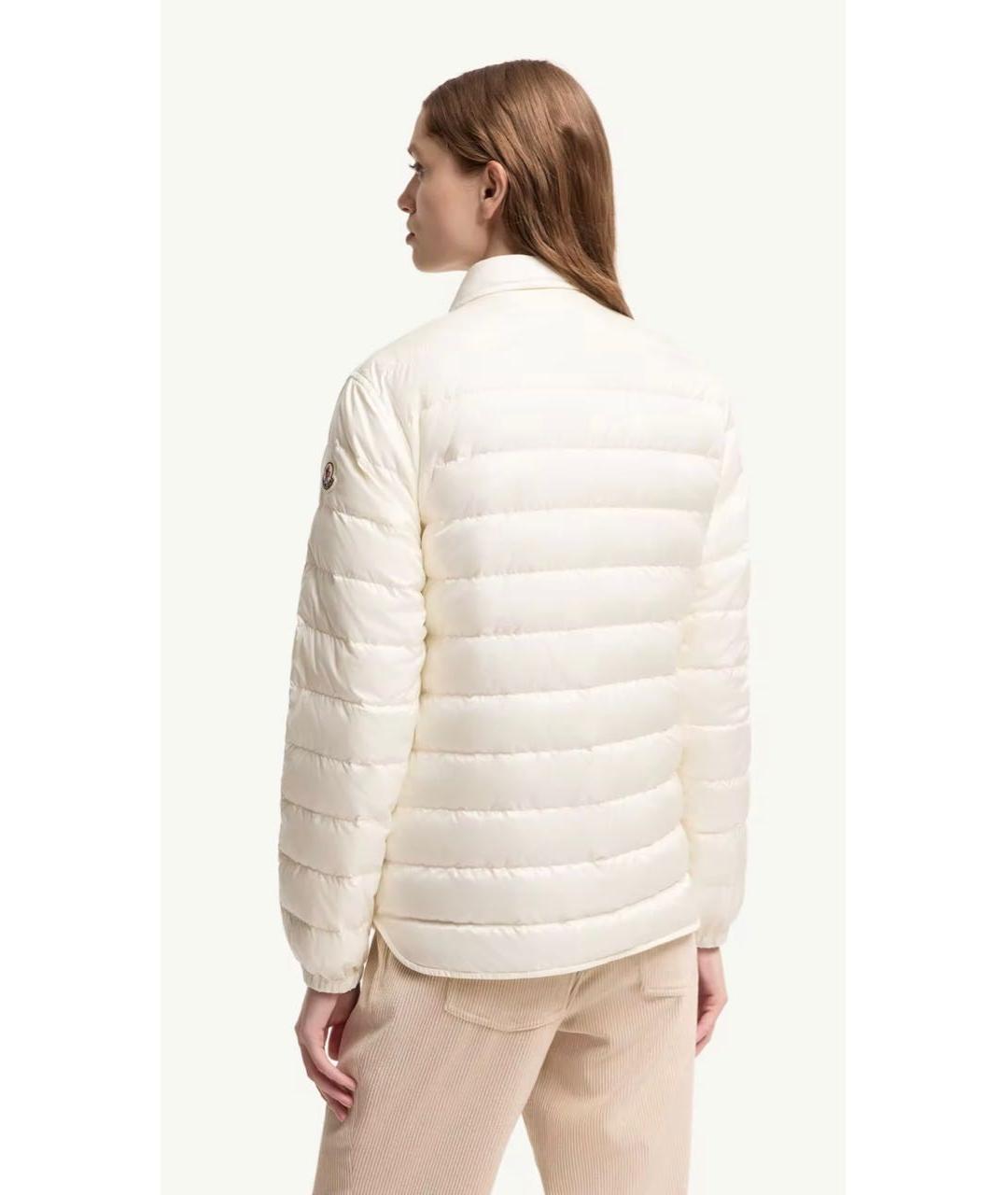 MONCLER Белая куртка, фото 3