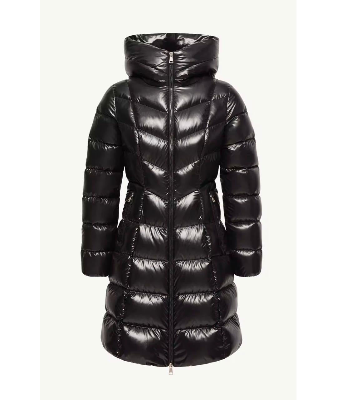 MONCLER Черный пуховик, фото 6