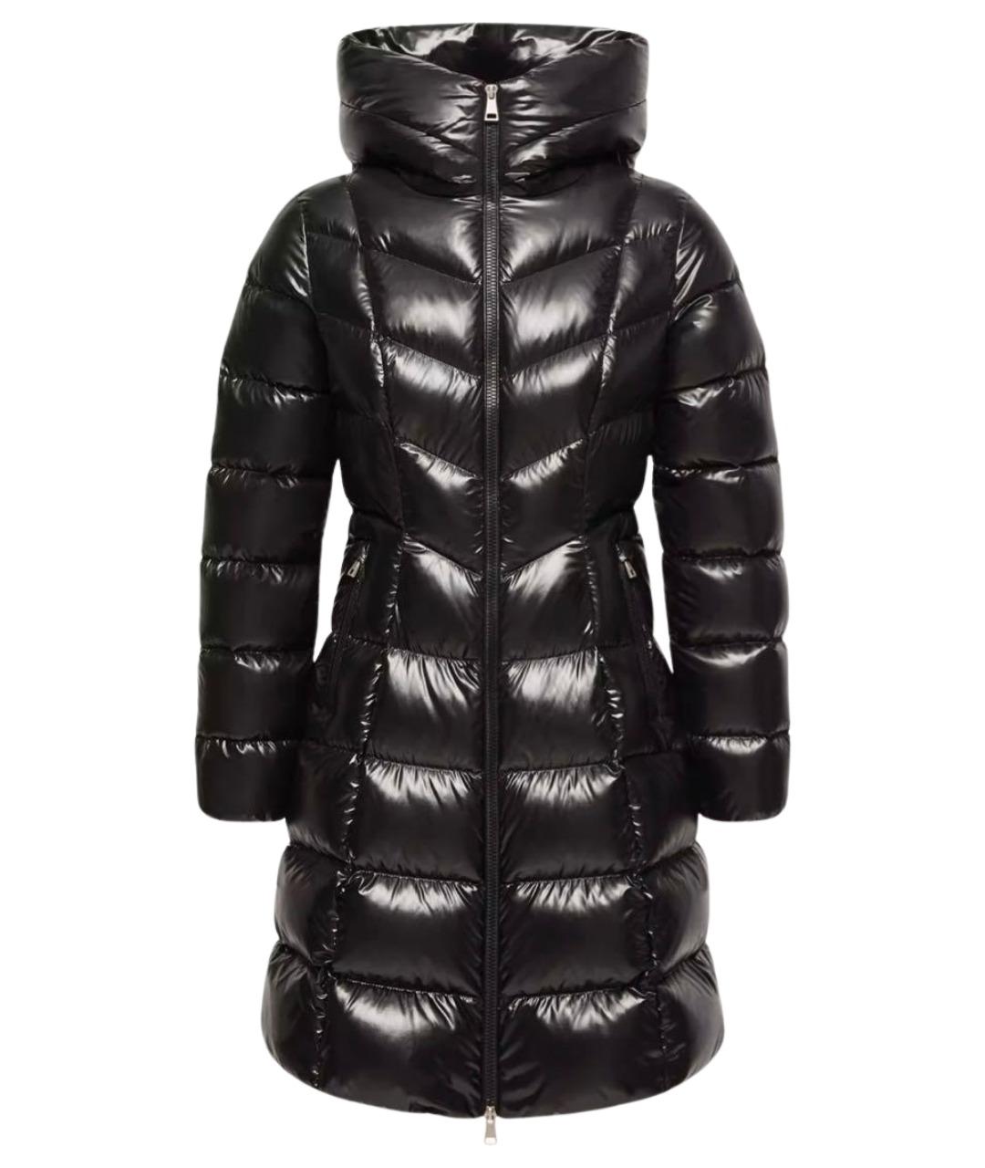 MONCLER Черный пуховик, фото 1
