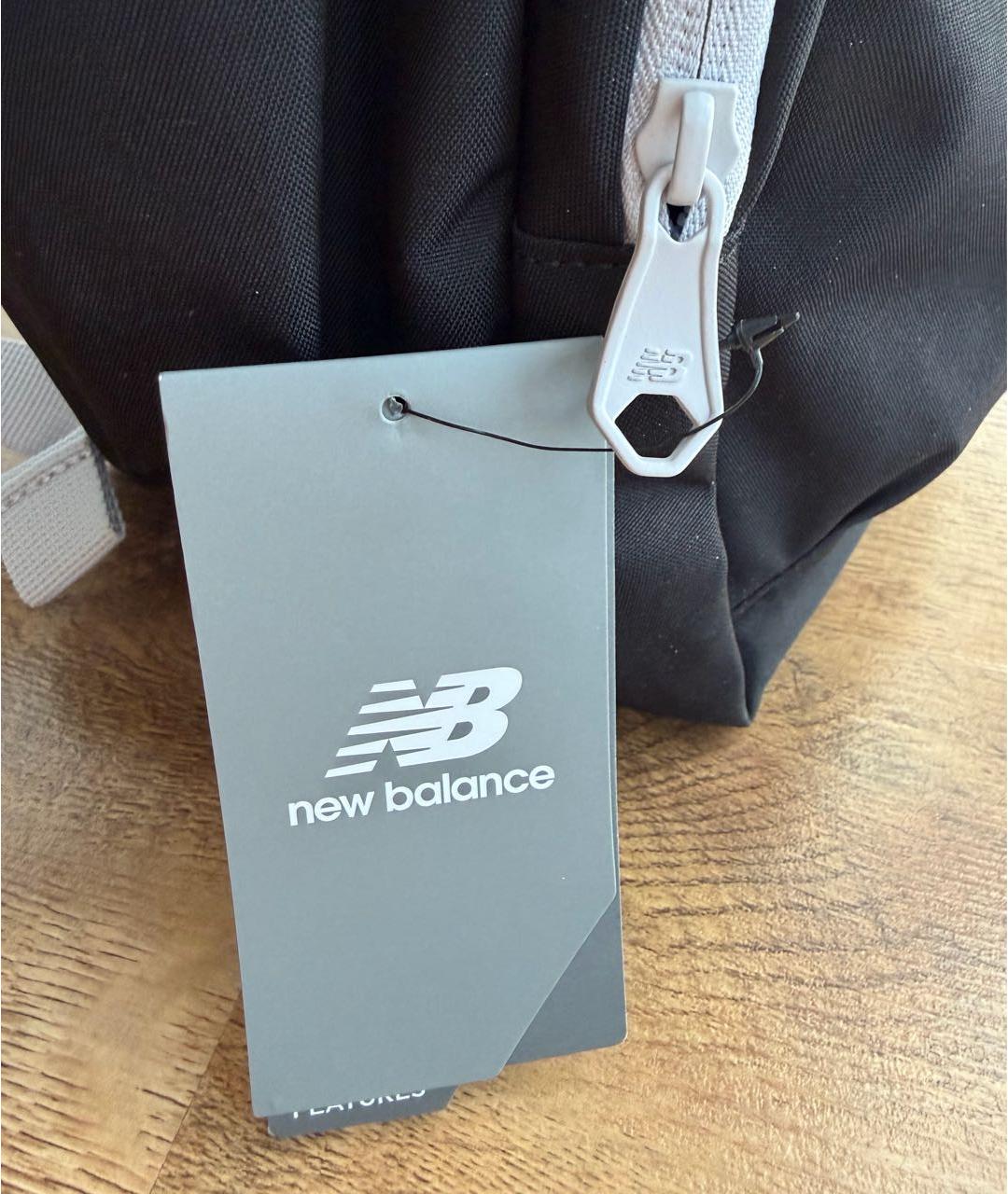 NEW BALANCE Черный рюкзак, фото 4